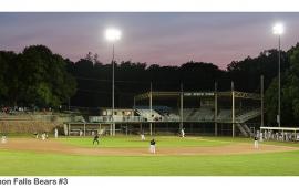 John Burch Park during baseball game