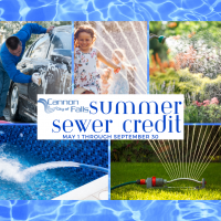 Filling a pool with water, kid running through a sprinkler, watering plants, watering the grass