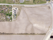 Aerial of Hardwood Estates Parcel